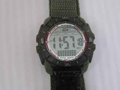 Armitron Watch Green Military Multi-Function • $10