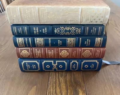 Franklin Library Lot Of 5 First Edition Society Leatherbound Books • $55