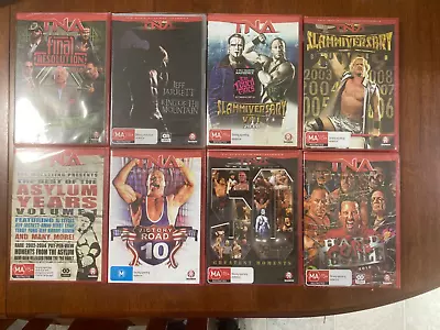 Tna Bulk DVD Lot Hardcore 2010/Slammiversary:New/Sealed • $35.95