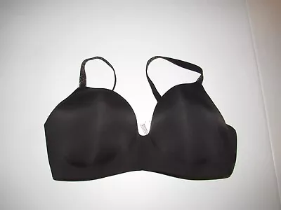 Victoria's Secret Women's T Shirt Lightly Lined Black Wireless Bra Size 38dd • $5.99