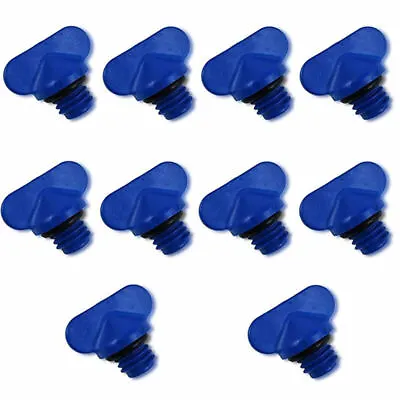 Mercury Marine/Mercruiser New Nylon Blue Drain Plug Pack Of 10 22-8M0119211 • $11.88