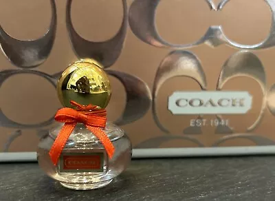 NEW Coach Poppy Eau De Parfum Perfume Miniature Mini 0.17 Oz / 5 Ml • $13.49