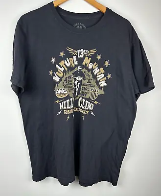 Lucky Brand T-Shirt Men's X-Large Gray Vulture Mountain Hill Climb AMC Pistons • $9.99