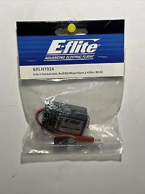 NEW E-Flite EFLH1024 4-in-1 Control Unit Rx/ESC/Mixer/Gyro 2.4GHz : BCX2 • $44.99