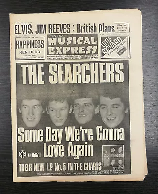 NME: Searchers Elvis Rolling Stones Billy Fury Brian Poole July 17th 1964 • $9.93