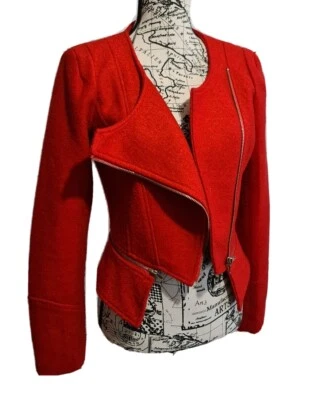 $29.99 • Buy Vangelica Womens Crop Wool Blend Jacket Size 8-10