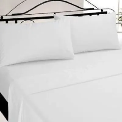 800 Thread Count Fitted Sheet Superdeep Cotton Rich Easycare Sateen Finish White • £22.99