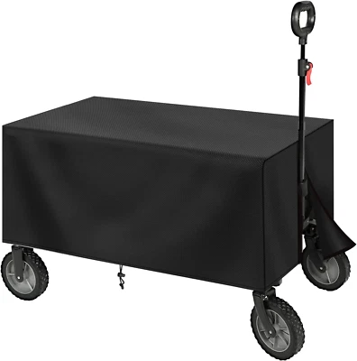 £25.76 • Buy Tonhui Folding Garden Trolley Cover, Festival Trolley Cover, Folding Wagon Cart