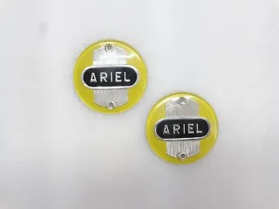 $44.99 • Buy Ariel Tank Badges Pair Square Four Single Twin 1000 Tank Badges 5004-56 #V56
