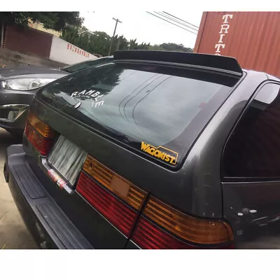 Unpainted LRS L Look For Honda Accord Wagon Rear Trunk Lip Spoiler 1990-1993 • $105