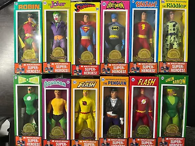 MEGO DC 50th Anniversary COMPLETE SET Of 12 New Please Read Below + Bizzaro • $449