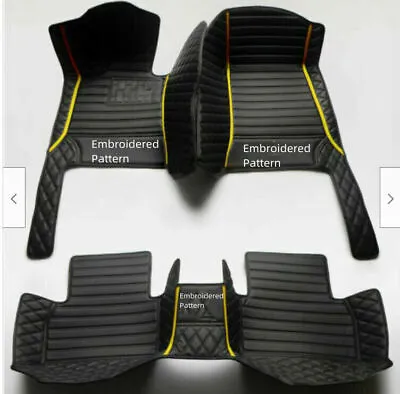 Custom For Volkswagen All Models Carpets Waterproof Car Floor Mats Leather Cargo • $37.67