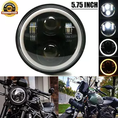 5.75  LED Headlight Projector Hi/Lo For Yamaha Virago 250 750 535 1100 Vmax 1200 • $29.78