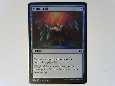 Foil Mana Leak	 Modern Masters 2015 - Magic The Gathering MTG Blue • $1.99