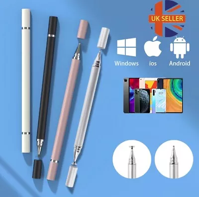 Pencil Stylus For Apple IPad IPhone Samsung Galaxy Tablet Phone Pen Touch Screen • £3.50