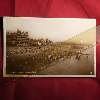 Eastbourne Marine Parade Float Plane Aviation Postcard Pc • £6