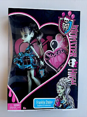 Monster High Sweet 1600 Frankie Stein Doll ~ RETIRED ~ BIN • $100