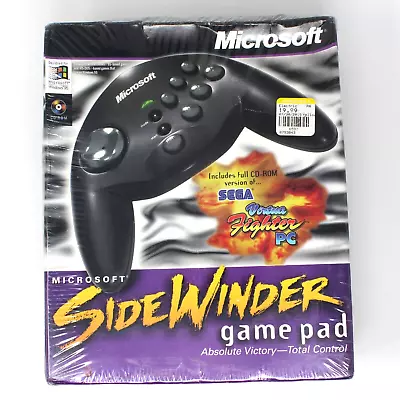 Microsoft - Sidewinder Game Pad/Controller (Vintage 1996) 15 Pin Serial Port New • $21.99