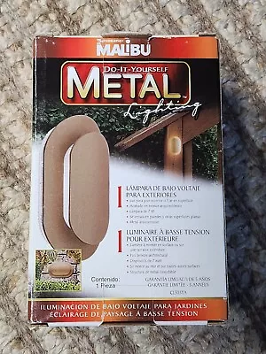 MALIBU METAL Deck Light Low Voltage Fixture Bronze Finish CL503TA New Open Box • $18.99