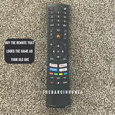 DGTEC TV Replacement Remote Control For Model DG65UHDNF** • $21.95