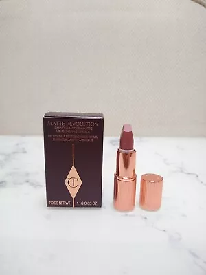 Charlotte Tilbury Pillow Talk Matte Revolution Lipstick MINI .03oz New In Box • $13.70