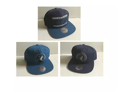 MINNESOTA TIMBERWOLVES MITCHELL & NESS PICK SNAPBACK CAP HAT NEW-Anthony Edwards • $49.99