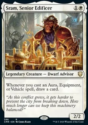 Magic The Gathering MTG Sram Senior Edificer (386) Commander Legends   NM • $0.99