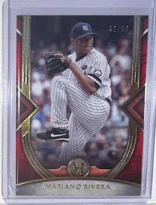 Mariano Rivera 2022 Topps Museum Collection Ruby CARD #D42/50 JERSEY # EBAY 1/1 • $20