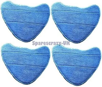  Microfibre Cloth Pads X 4 For SCSMV1SG Steam Glide • £9.99