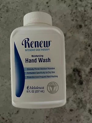 Melaleuca Renew Moisturizing Hand Wash 8 Oz Brand New Free Shipping • $16.99