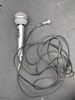 Vintage Shure Model 585SA Dynamic Microphone Unisphere A + Spher-O-Dyne Cable • $30
