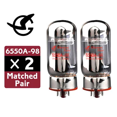 $79.99 • Buy 2PCS Shuguang 6550A-98 Matched Pair Vacuum Tube Replace KT88-98 6550B KT100