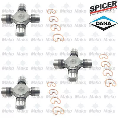 3 X SPL70X 1550 SPICER U-Joints For 2003-2009 Chevy C4500 / C5500 Kodiak Truck • $192