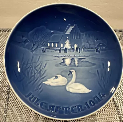 1974 B&G Bing Grondahl CHRISTMAS PLATE Jule After DENMARK Copenhagen Collectible • $13