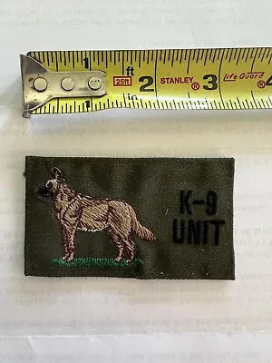 Police K-9 Unit Patches • $5.99