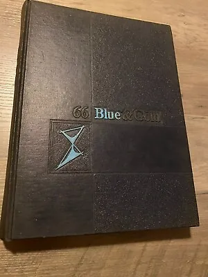BLUE & GOLD 1966 Yearbook Of Staunton Military Academy In VA Vietnam Era Signed • $49.99