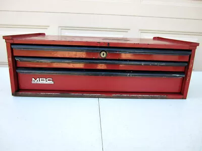 Vintage MBC 3 Drawer Middle Intermediate Tool Chest Box Snap-on Made In USA • $275