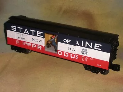 MTH Rail King New Haven Sate Of Maine Operating Box Car #45010 Item 30-79282 • $35