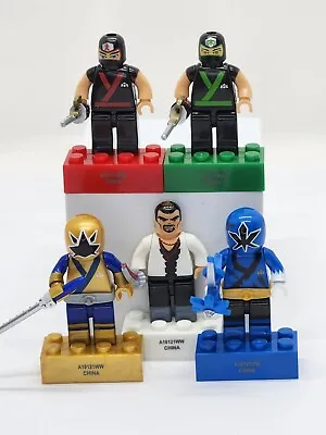 Mega Bloks Set 5714 Power Rangers Samurai Blind Bag Series 1 Lot Of 5 • $18
