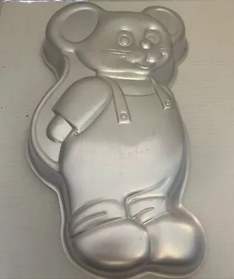 VTG 1987 Wilton Little Mouse Cake Aluminum Pan Mold 2105-2380 16 X  9.75” • $8.40