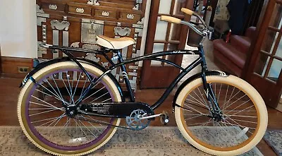 Huffy 26” Nel Lusso Men's Cruiser Bike Shine Black • $90