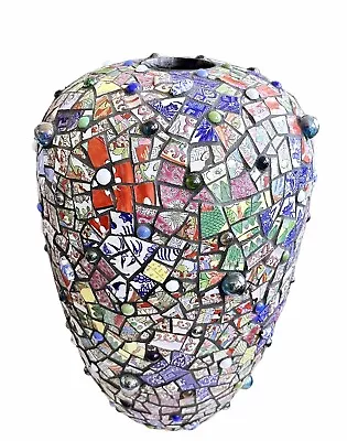 Hap Sakwa Monumental Mosaic Vase Chinese Porcelain Fragments Found Objects  1991 • $2200