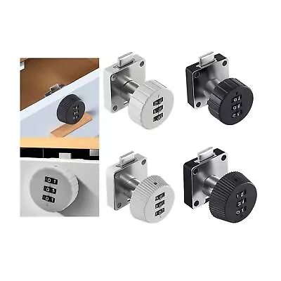 Cabinet Code Lock Keyless Combination Cam Lock For Cupboard Garden Wardrobe • $10.17