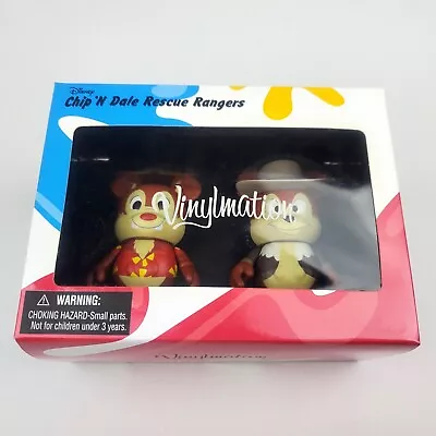 Disney Afternoon Chip N Dale Rescue Rangers Vinylmation 3  Combo Vinyl Toy LE • $89.99