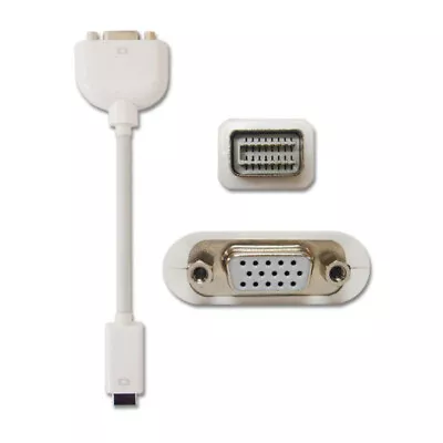 MiniDVI To VGA Cable Adapter For APPLE IMac Macbook G4 • $7.99
