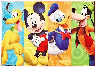 Gertmenian Kids Playroom & Game Room Carpet Disney Mickey Mouse Club House Fr... • $68.20