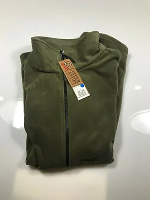 Genuine Copper Canyon Men's Fleece Vest  7XB Olive Green (C716) • $17.49