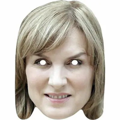 £3.15 • Buy Fiona Bruce TV Presenter Fun Card Mask - Made By Funkybunky