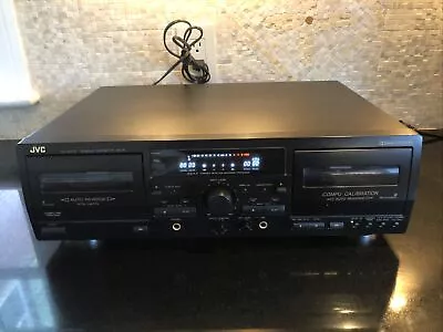 Mint JVC TD-W354 Stereo Dolby Double Cassette Tape Deck Perfect WorkingCondition • $349.99