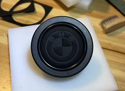 Suede Alcantara Horn Button MOMO Renown For BMW M3 E34 E30 E28 E38 E36 E46 E90 • $115